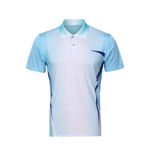 Cotton Short Sleeves Light Custom Full Sublimation Jersey Quick Dry Breathable Bowling Polo Shirts